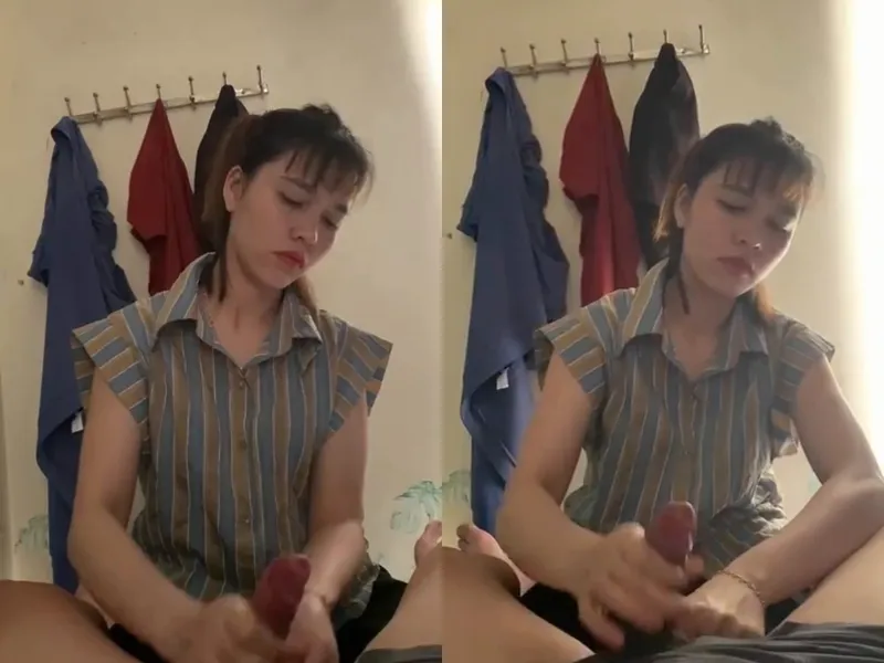 Anh trai đi vắng, ép bồn chứa tinh của anh trai sục buồi xuất tinh